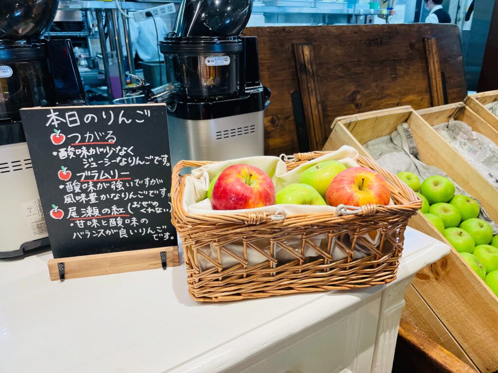 長野県産のりんご